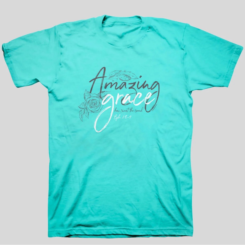 Kerusso "Amazing Grace" Women's Cotton Short Sleeve T-shirt
